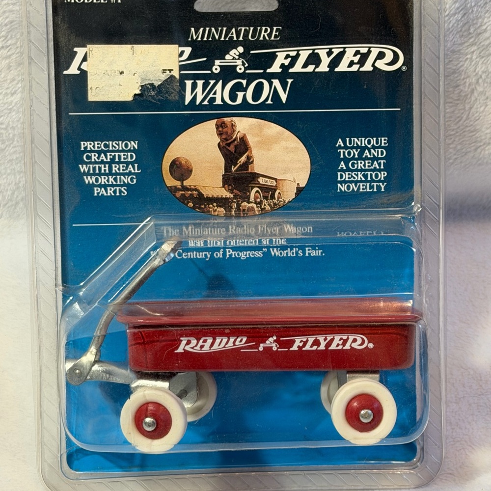 Miniature Radio Flyer Wagon, Model #1